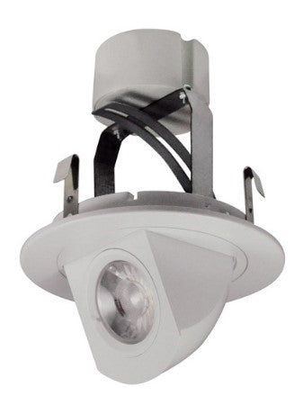 Nora Lighting NLCBC-47030XW/AEM 4 Inch Cobalt Retrofit Elbow, 800lm, 3000K, White w/EM