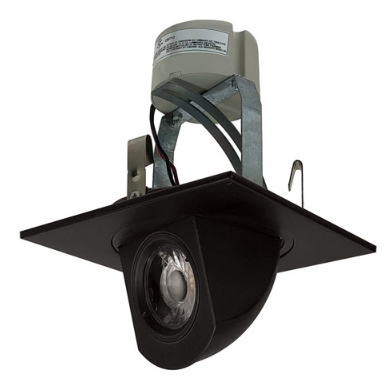 Nora Lighting NLCBC-487030XBZ/A 4" Cobalt Retrofit Adjustable Square Elbow, 800lm / 12W, 3000K Color Temperature, Bronze Finish