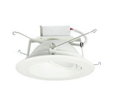 NORA Lighting NLCBC-66930XWW 6" Cobalt Adjustable, Round Reflector White Finish 3000K