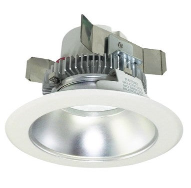 Nora Lighting NLCBC2-45130DW/A 4 Inch Cobalt Click LED Retrofit, Round Reflector, 750lm / 10W, 3000K, Diffused Clear Reflector / White Flange