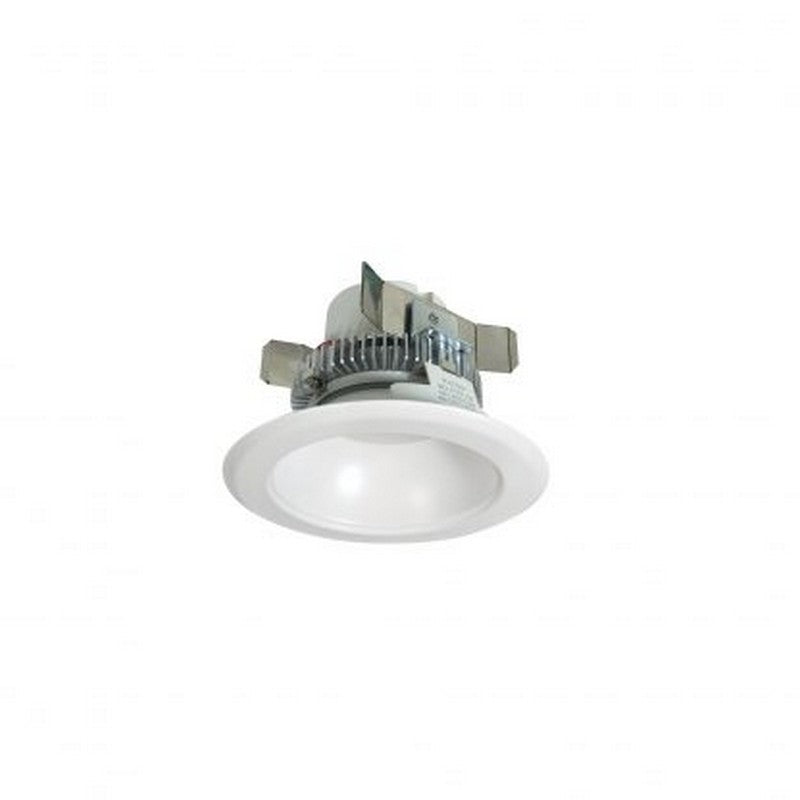 NORA Lighting NLCBC2-45135WW/10 12W 4 Inch LED Cobalt Click Retrofit Round Reflector White Finish 3500K 1000lm 120V