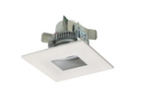 Nora Lighting NLCBC2-45530WW/A 4" Cobalt Click LED Retrofit, Square Pinhole, 750lm / 10W, 3000K, White Flange