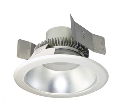 Nora Lighting NLCBC2-55130DW/ALE4 5" Cobalt Click LED Retrofit, Round Reflector, 750lm / 10W, 3000K Color Temperature, Diffused Clear Reflector / White Flange Finish, 120V-277V input Triac / ELV / 0-10V dimming