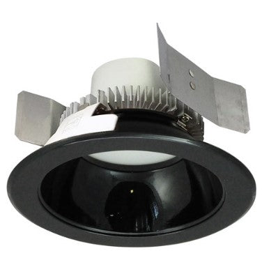 Nora Lighting NLCBC2-55140BB/10LE4 5 Inch Cobalt Click LED Retrofit, Round Reflector, 1000lm / 12W, 4000K, Black Reflector / Black Flange, 120V-277V input; Triac / ELV / 0-10V dimming