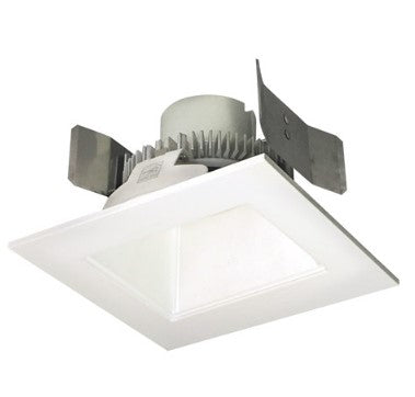 Nora Lighting NLCBC2-556CDWW/A 5 Inch Cobalt Click LED Retrofit, Square Reflector, 750lm / 10W, Comfort Dim, White Reflector / White Flange