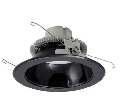 Nora Lighting NLCBC2-65140BB/A 6 Inch Cobalt Click LED Retrofit, Round Reflector, 750lm / 10W, 4000K, Black Reflector / Black Flange