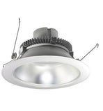 Nora Lighting NLCBC2-65140DW/A 6 Inch Cobalt Click LED Retrofit, Round Reflector, 750lm / 10W, 4000K, Diffused Clear Reflector / White Flange
