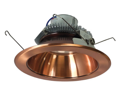 Nora Lighting NLCBC2-651CDCOCO/A 6" Cobalt Click LED Retrofit, Round Reflector, 750lm / 10W, Comfort Dim Color Temperature, Copper Reflector / Copper Flange Finish