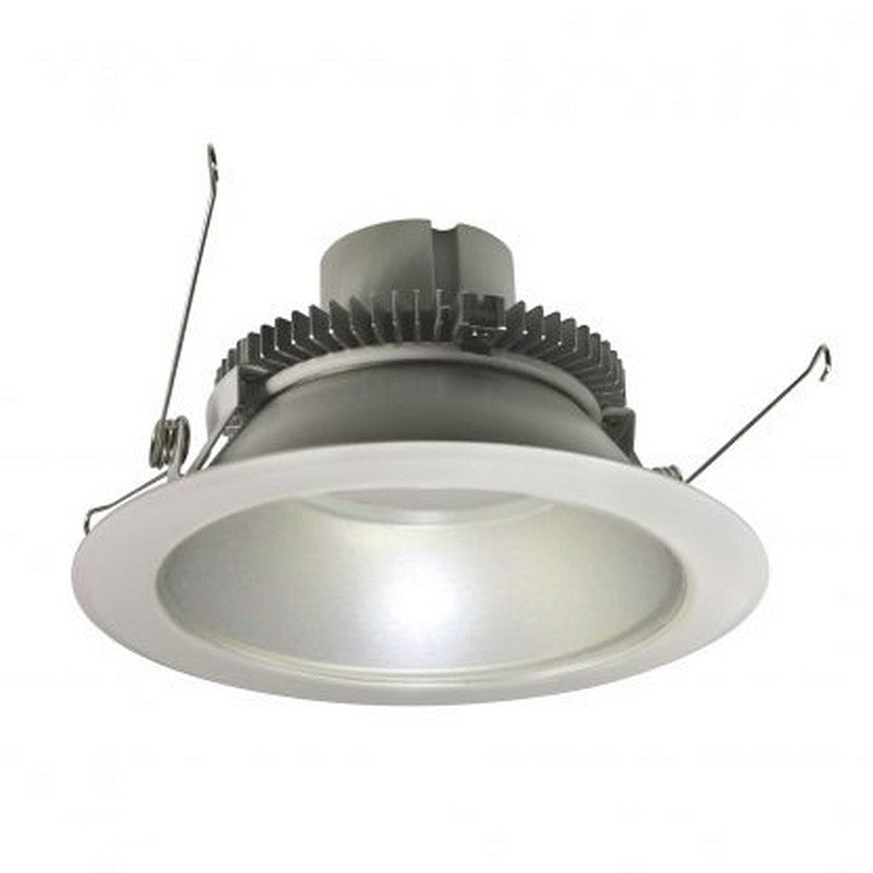 NORA Lighting NLCBC2-65130HZW/10 12W 6 Inch Cobalt Click Retrofit Round Reflector Haze White Finish 3000K 1000lm 120V