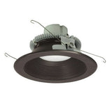 Nora Lighting NLCBC2-65235BZBZ/A 6 Inch Cobalt Click LED Retrofit, Baffle, 750lm / 10W, 3500K, Bronze Baffle / Bronze Flange