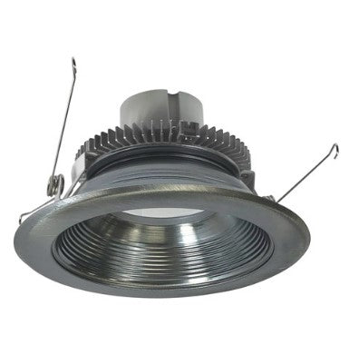 Nora Lighting NLCBC2-65235NN/10LE4 6 Inch Cobalt Click LED Retrofit, Baffle, 1000lm / 12W, 3500K, Natural Metal Baffle / Natural Metal Flange, 120V-277V input; Triac / ELV / 0-10V dimming