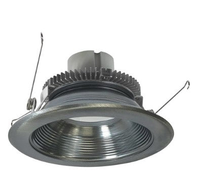 Nora Lighting NLCBC2-65240NN/ALE4 6 Inch Cobalt Click LED Retrofit, Baffle, 750lm / 10W, 4000K, Natural Metal Baffle / Natural Metal Flange, 120V-277V input; Triac / ELV / 0-10V dimming