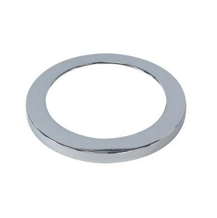 Nora Lighting NLOCAC-8RCH 8 Inch Camo Round Magnetic Trim Ring Chrome Finish