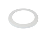 Nora Lighting NLOCAC-8RMPW 8 Inch Camo Round Magnetic Trim Ring Matte Powder White Finish