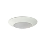 Nora Lighting NLOPAC-R4509T2430W 4 Inch AC Opal LED Surface Mount, 700lm / 10.5W, 3000K, White finish