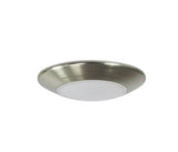 Nora Lighting NLOPAC-R4509T2440NM 4 Inch AC Opal LED Surface Mount, 700lm / 10.5W, 4000K, Natural Metal finish