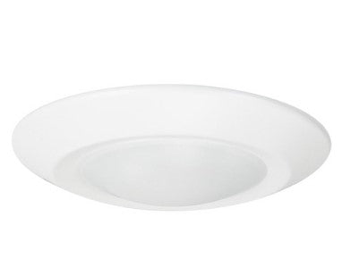 Nora Lighting NLOPAC-R4REGT2427W 4" Regressed AC Opal LED Surface Mount, 700lm / 11W, 2700K, White finish