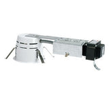 Nora Lighting NLR-403S 4" Shallow Low Voltage Remodel Housing 4" Housing - 120V/12V Magnetic Transformer - 50W max