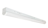 Nora Lighting NLSTR-4L1334W 48" LED Tunable Strip Light, 3200lm / 24W, Selectable CCT (30/35/40K), White finish, 120-277V input; 0-10V Dimming
