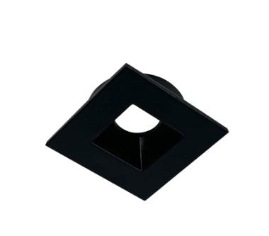 Nora Lighting NM1-PSDTBB 1" Square Trim for NM1-PRDC Black Finish