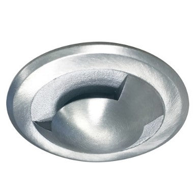 Nora Lighting NM1-RSSDBN 1" Round M1 Stainless Steel Indicator Trim, Brushed Nickel