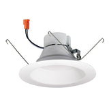 NORA Lighting NOX-563150WW 5" or 6" Onyx Round LED Reflector 750lm & 12W White Finish 5000K