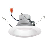 NORA Lighting NOX-563240WW/12 5" or 6" Onyx Round LED Baffle White Finish 1200lm & 17.5W 4000K