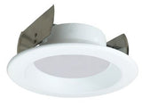 Nora Lighting NOXAC-43127WW LED 4 Inch AC Onyx Retrofit Round Reflector Recessed Light 2700K White Finish