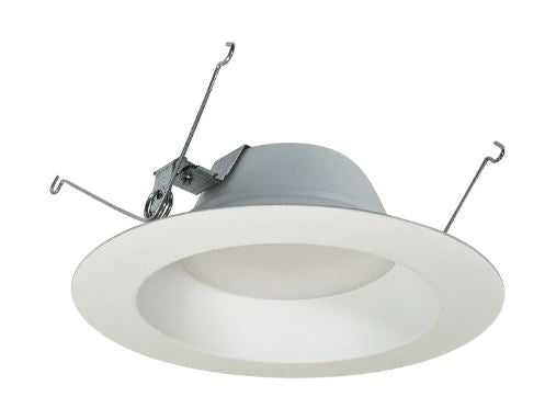 Nora Lighting NOXAC-563135WW/HL LED 5 Inch/6 Inch AC Onyx High Lumen Retrofit Round Reflector Recessed Light 3500K White Finish