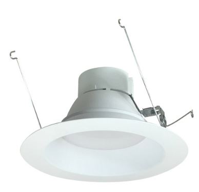 Nora Lighting NOXTW-5631WW LED 5 Inch/6 Inch Tunable White Onyx Retrofit Round Reflector Recessed Light White Finish