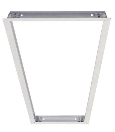Nora Lighting NPDBL-14RFK/W Flange Kit for Recessed Mounting 1x4 LED Edge-Lit & Back-Lit Panels, White