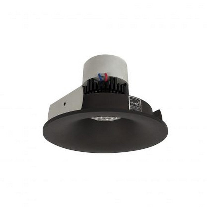 Nora Lighting NPR-4RNB30XBZ 12W 4 Inch Pearl LED Round Bullnose Retrofit 1000lm 3000K 120V Triac/ELV Dimming Bronze Finish