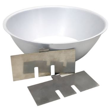 Nora Lighting NQZ-61REFLHZ LED 6 Inch Quartz Snap-In Round Haze Recessed Reflector