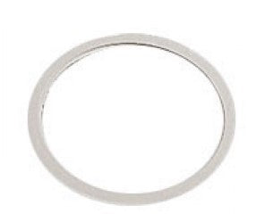 Nora Lighting NR-30W 6 Inch Plastic Trim Ring 5/8 Inch White