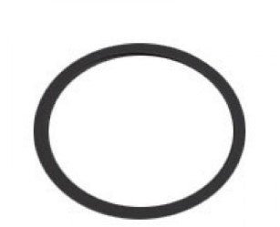 Nora Lighting NR-401B 4 Inch Metal Trim Ring 5/8 Inch Black