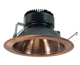Nora Lighting NRM2-611L2030MCO 6” Marquise II Round Open Reflector, 2000lm / 24W LED, 3000K, Narrow Flood Beam Spread, Copper Finish