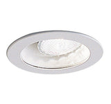 Nora Lighting NS-46 4-Inch Reflector Trim Specular White Reflector Metal Ring