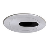 Nora Lighting NS-47 4" Adjustable Slot Aperture White Adjustable Slot Aperture Finish