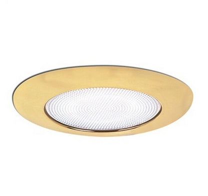  Nora Lighting NT-22 6" Albalite Lens with Metal Trim 6- BuyRite Electric