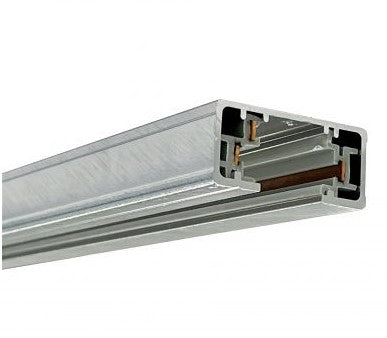 Nora Lighting NT-302N 4 Foot Natural Metal Single Circuit Track