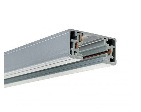 Nora Lighting NT-302S 4 Foot Silver Single Circuit Track