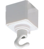 Nora Lighting NT-308S Utility Hook Track, Silver Finish