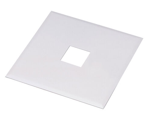 Nora Lighting NT-320BZ One Circuit 1 Light 5" Square Outlet Box Cover Bronze Finish