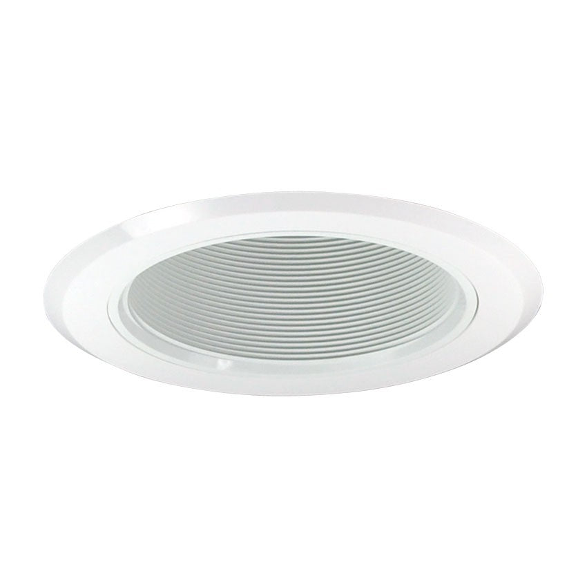 Nora Lighting NT-5012W 5" Deep Phenolic Baffle w/ Ring, White Finish