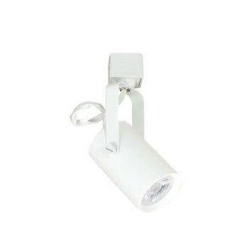 Nora Lighting NTE-860L940M10W/L MAY LED Track Head, Lumens 800lm, Watt 10W, Color Temperature 4000K, 90+ CRI, Narrow Flood, White Finish, L-Style