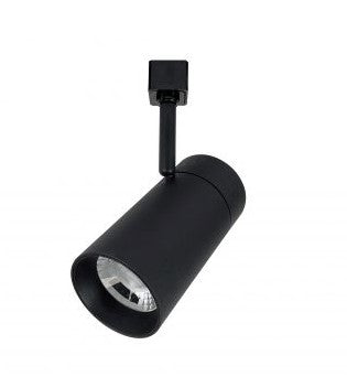 Nora Lighting NTE-865L927SB/J MAX LED Track Head, Lumens 2450lm, Watt 25W, Color Temperature 2700K , Spot Optic 20 Degree, Black Finish J-Style