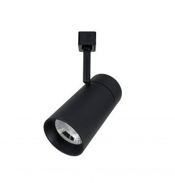 Nora Lighting NTE-865L930FB MAX LED Track Head, Lumens 2450lm, Watt 25W, Color Temperature 3000K , Flood Optic 54 Degree, Black Finish