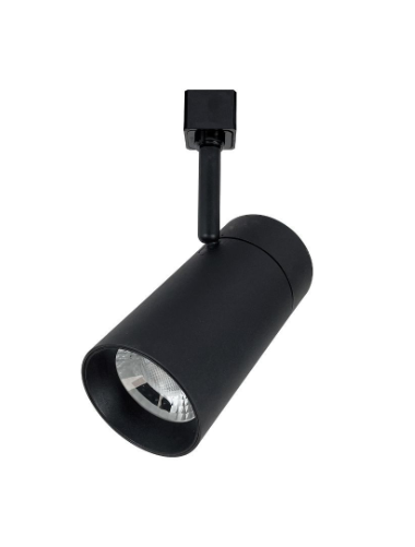 Nora Lighting NTE-865L940SB Max LED Track Head, Color Temperature 4000K, Lumens 2450lm/25W, Spot Optic, Black finish