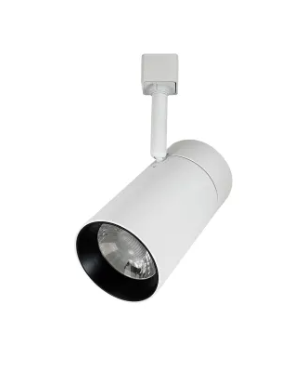 Nora Lighting NTE-865L940SW Max LED Track Head, Color Temperature 4000K, Lumens 2450lm/25W, Spot Optic, White finish