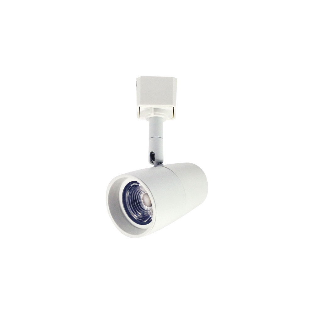 Nora Lighting NTE-870L930X10W/L 10W MAC LED Track Head Ceiling Light, Spot/Flood, L-Style White Finish